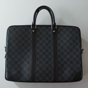 Louis Vuitton Porte Documents Voyage GM Damier Graphite